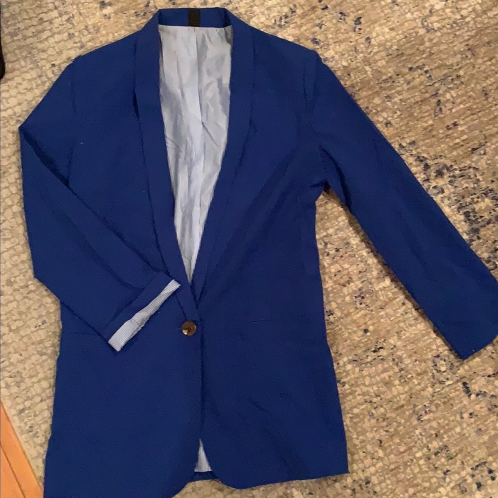 Royal Blue blazer!